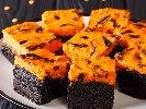 Рецепта Шоколадов сладкиш брауни с тиква - подходящ десерт за Хелоуин (Halloween)